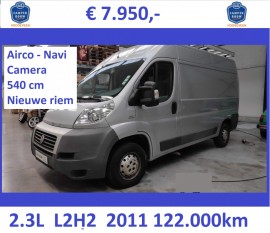 F032 Ducato L2H2 2011-2.3-120-122dkm-navi-cam-airco-zilver TEKST
